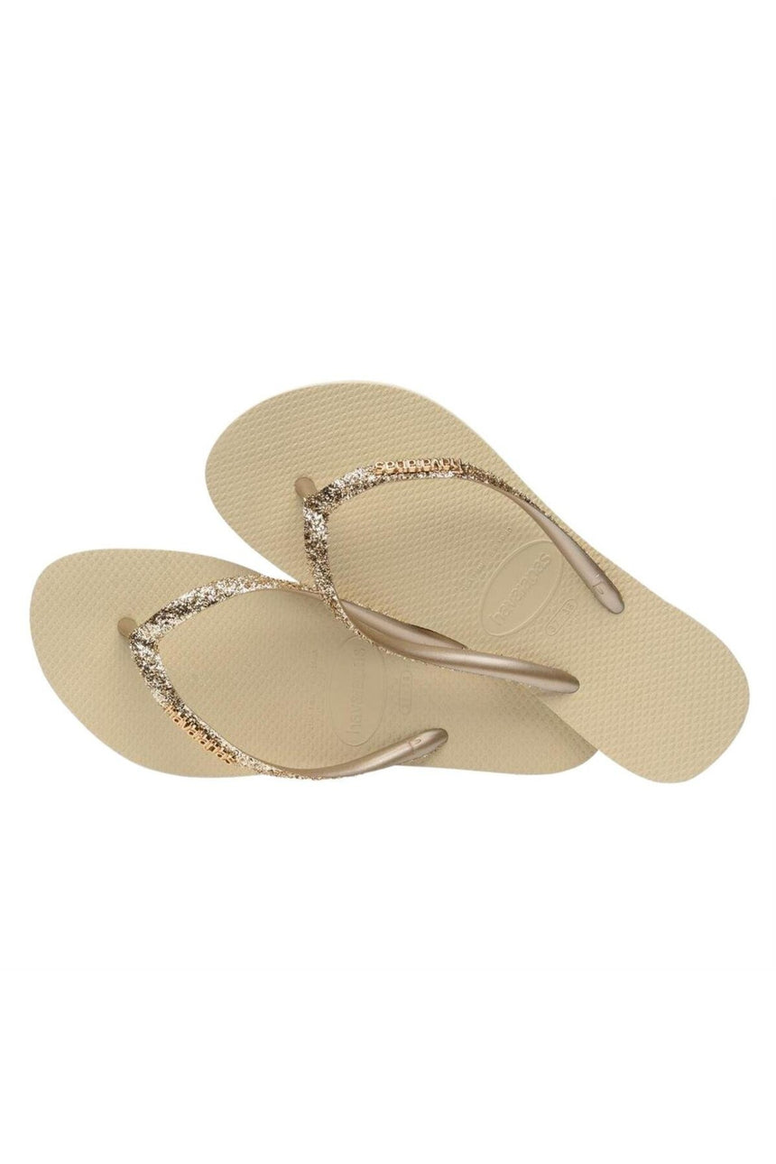 HAVAİANAS SLIM GLITTER 2 4146975 - Altın Sarısı