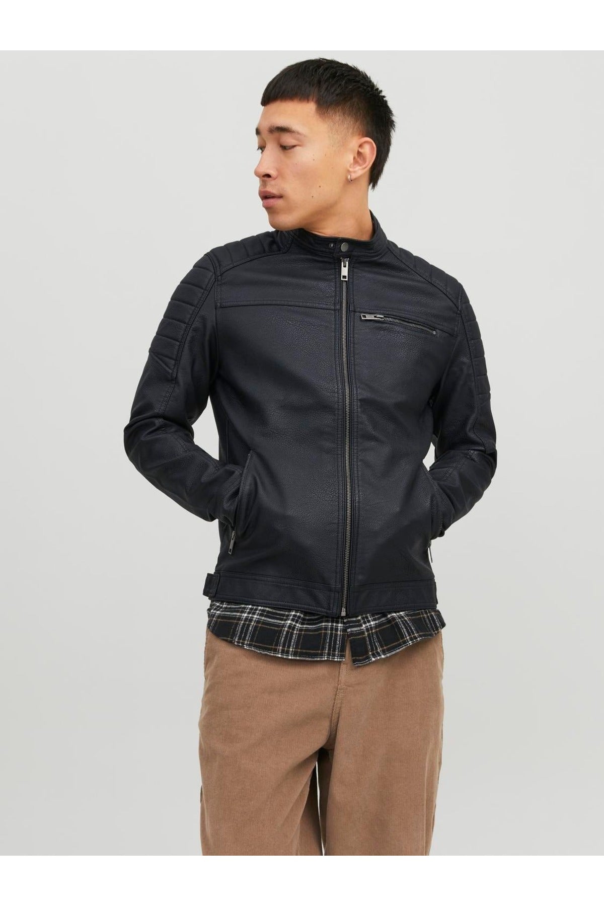 Jack & Jones Rocky Erkek Mont 12147218 - Siyah