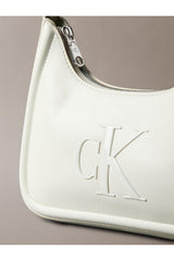 Calvin Klein Kadın BOLD CK SMALL SHOULDER BAG LV04F3230G - Haki