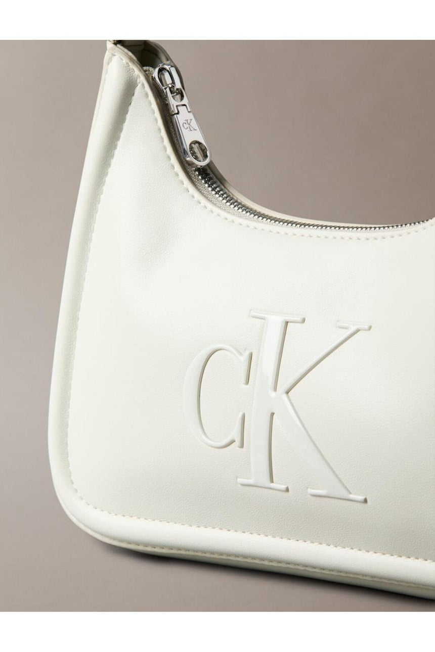 Calvin Klein Kadın BOLD CK SMALL SHOULDER BAG LV04F3230G - Haki