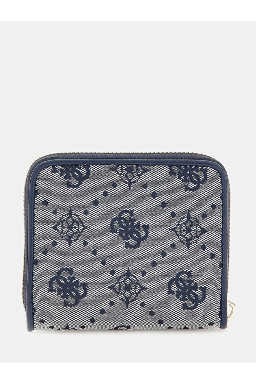 GUESS KADIN NEDA SLG SMALL ZIP A SWJP9654137 - Koyu Lacivert