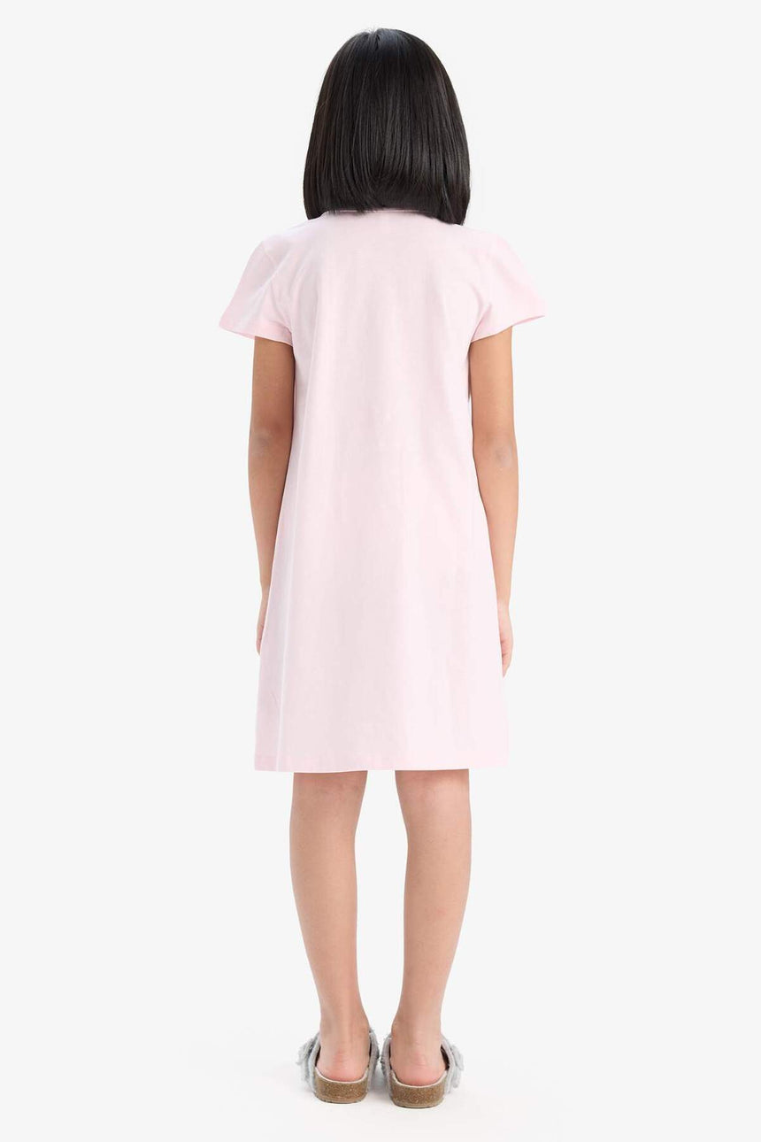 Defacto Çocuk Dress E6229A8 - Açık Pembe