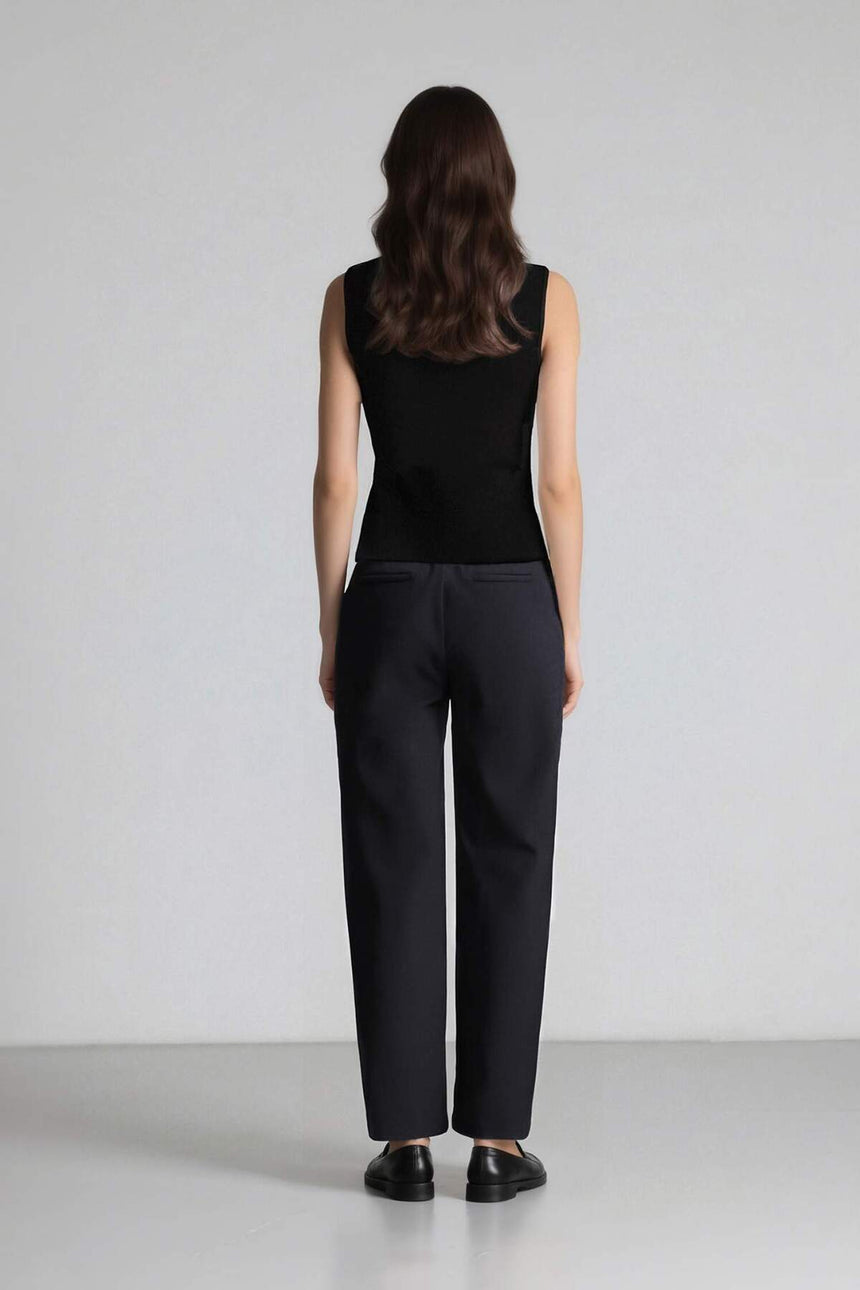 Defacto Kadın Trousers B1238Ax - Koyu Lacivert