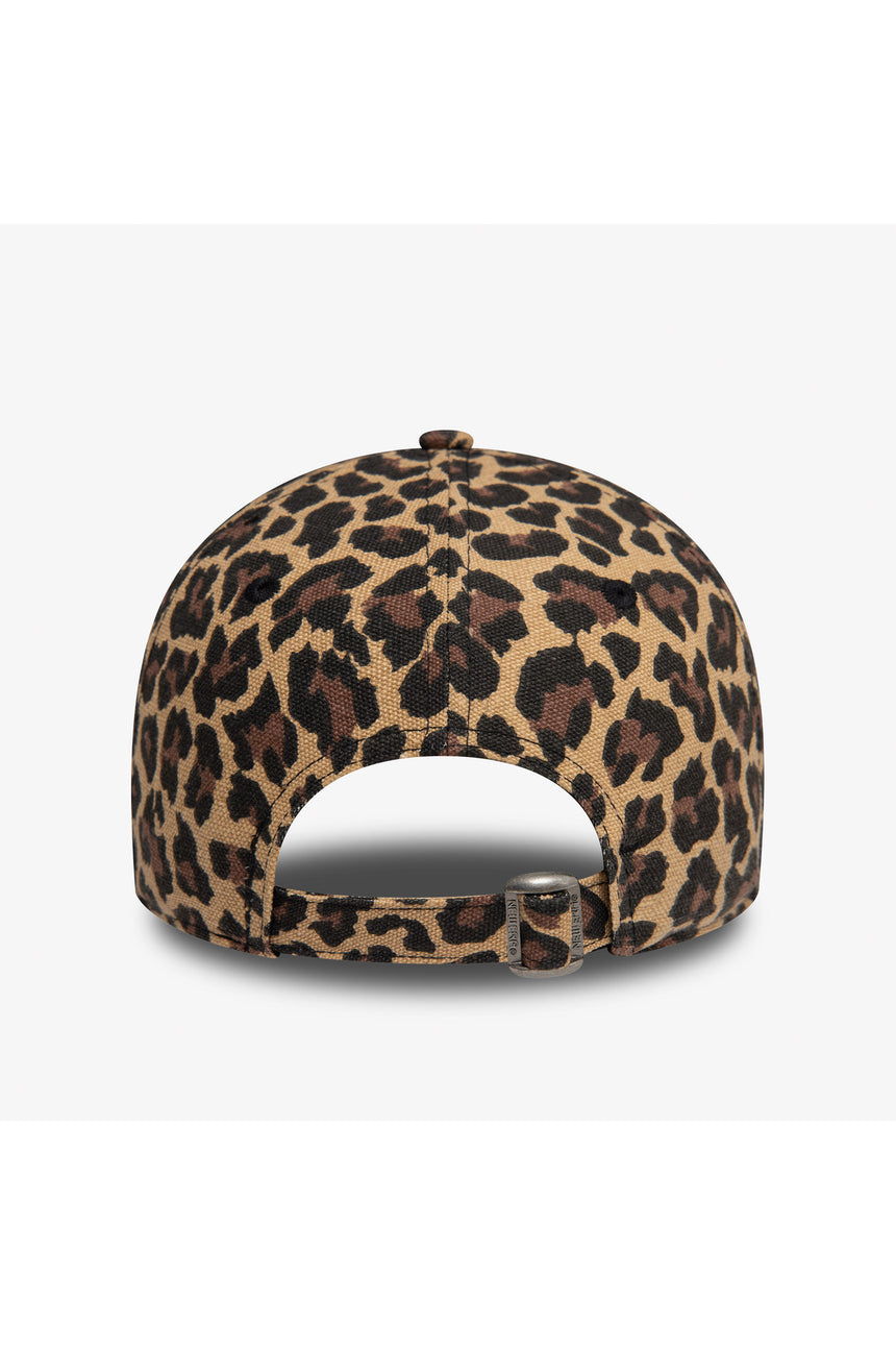 NEW ERA 60595363 WMNS LEOPARD 9FORTY - Siyah