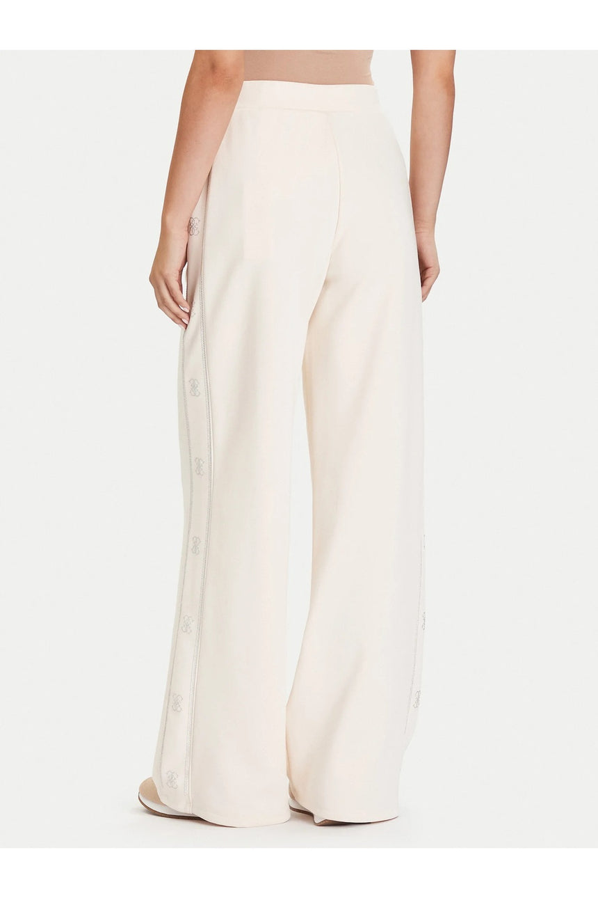 GUESS KADIN OCTAVIA WIDE LEG PAN V5BB12KCX22 - Kırık Beyaz