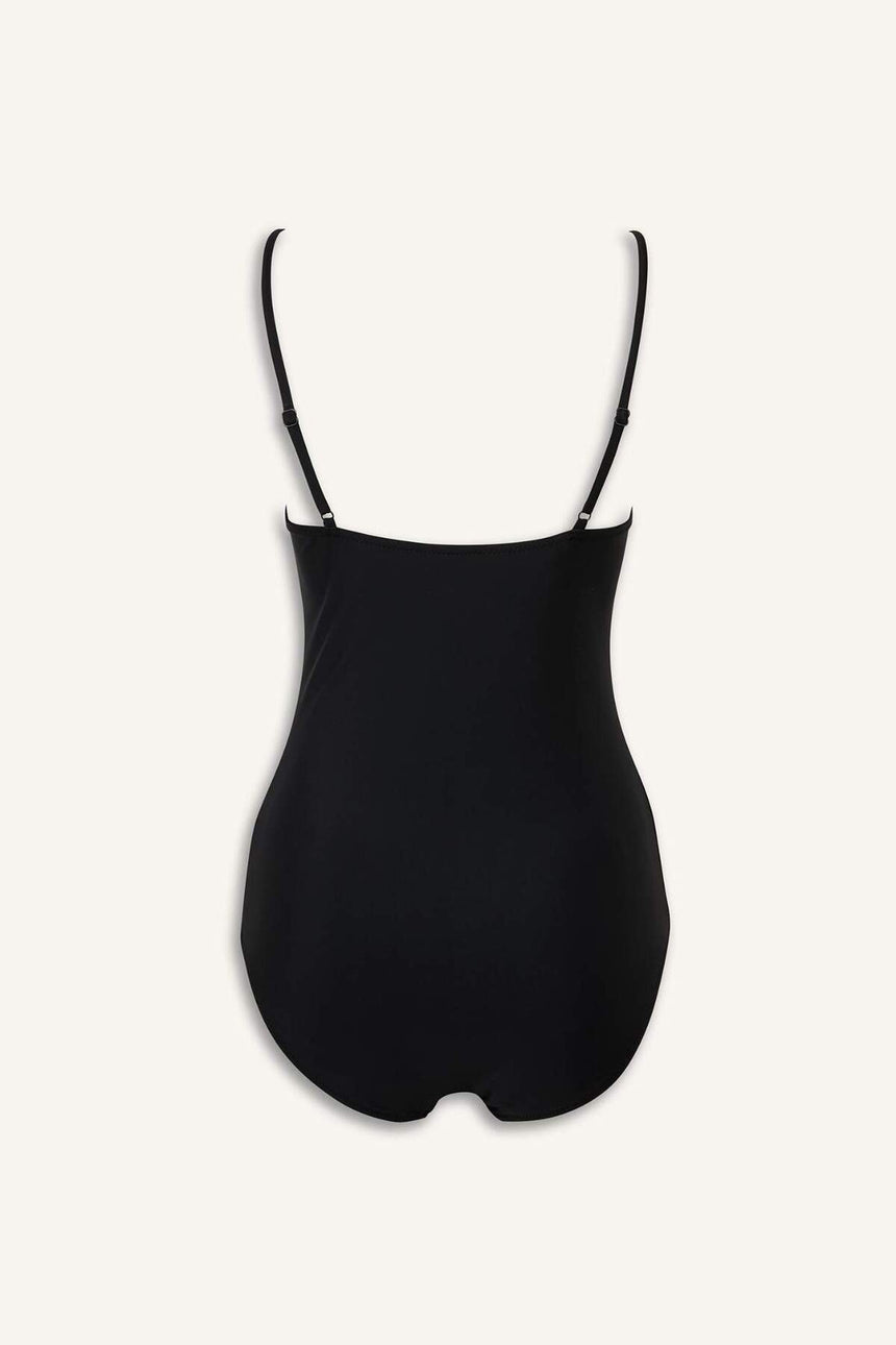 Defacto Kadın Swimsuit E2572AX - Siyah