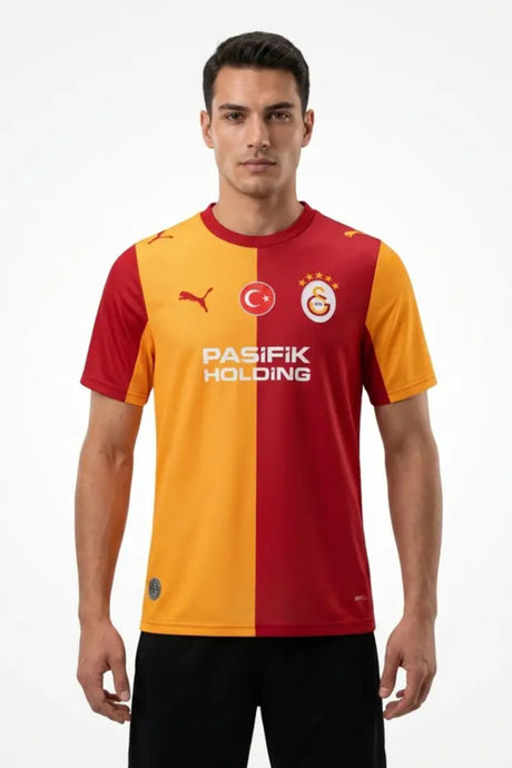Galatasaray Puma 2026/2027 Kadın İç Saha Forma 78499301 - Sarı/Kırmızı