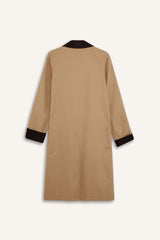 Defacto Kadın Trenchcoat E8594Ax - Açık Kahve