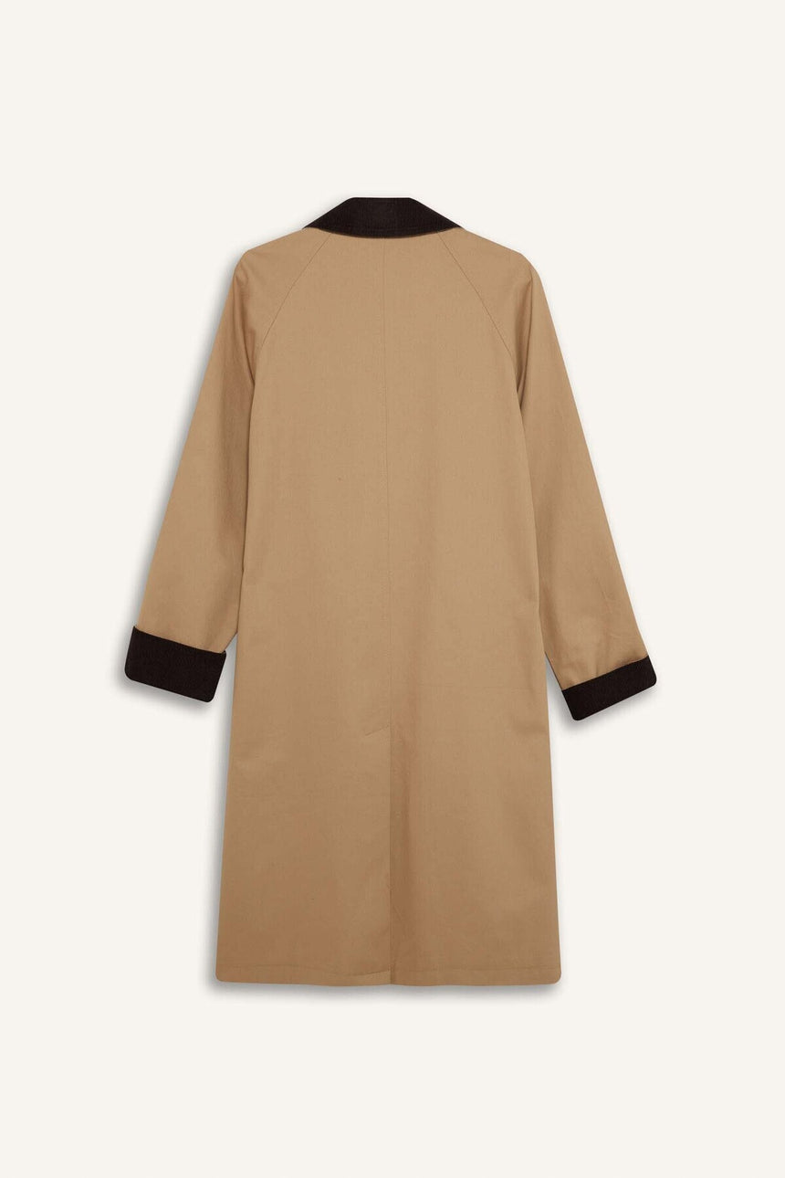Defacto Kadın Trenchcoat E8594Ax - Açık Kahve