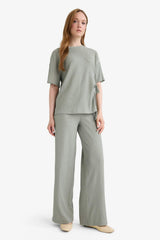 Defacto Kadın Trousers C0200Ax - Açık Yeşil
