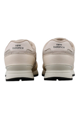 Sporline New Balance WL565LWW açık kahverengi tekstil kadın yürüyüş ayakkabısı arka görünümü