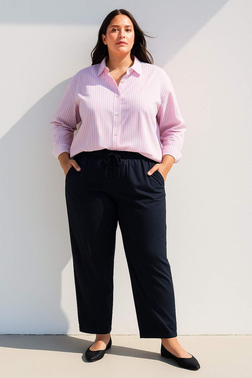 Defacto Kadın Long Sleeve Shirt D4512Ax - Pembe