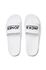 JACK&JONES JFWOLLIE SLIDER LN 12236477 - Beyaz