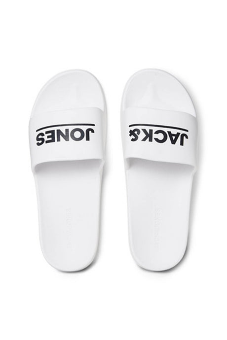 JACK&JONES JFWOLLIE SLIDER LN 12236477 - Beyaz