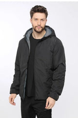 LUMBERJACK 4W ML LUCAS COAT 1N55 4PR - Siyah
