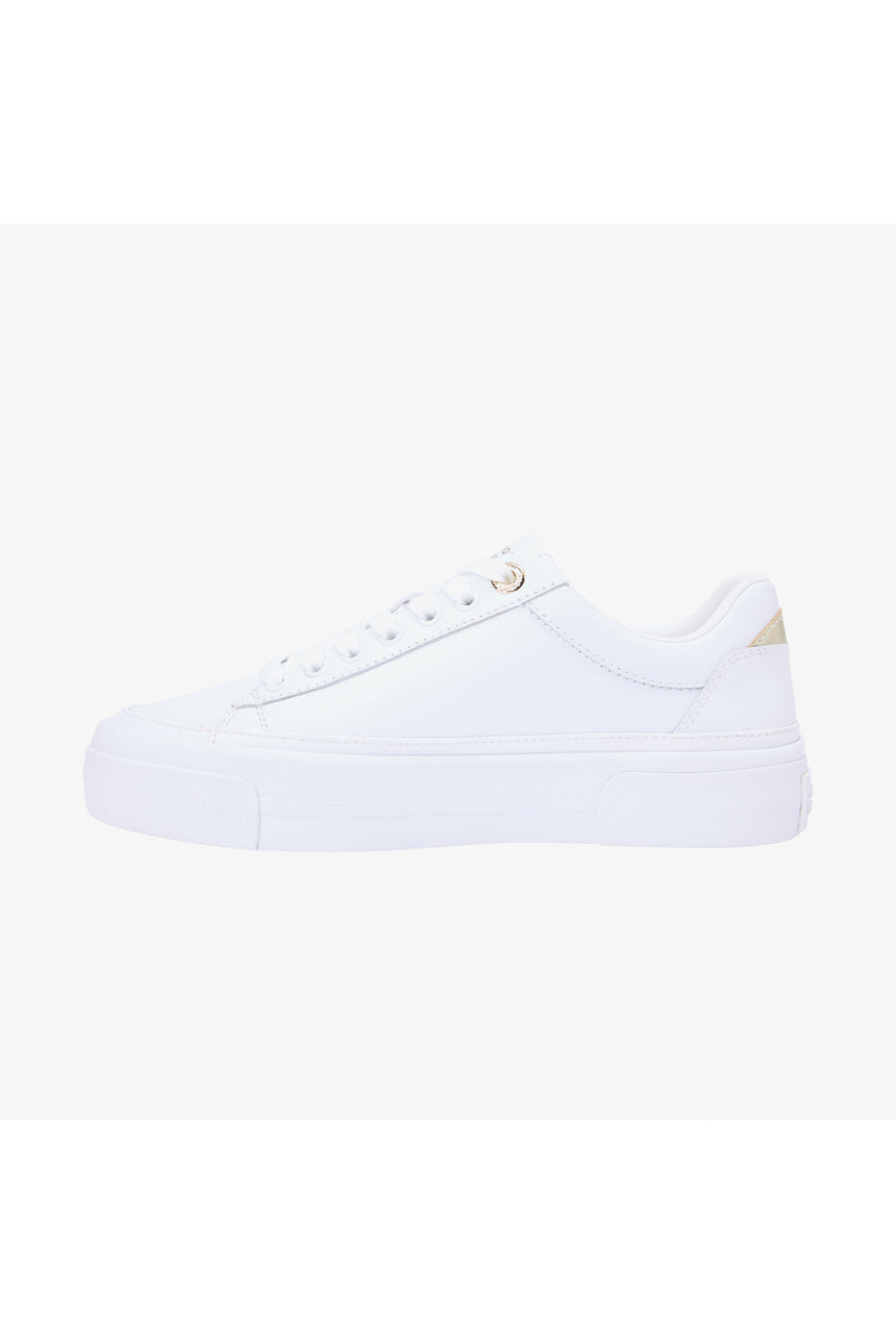 Tommy Hilfiger Kadın TH FOXING PLATFORM WEBBING FW0FW09353 - Beyaz