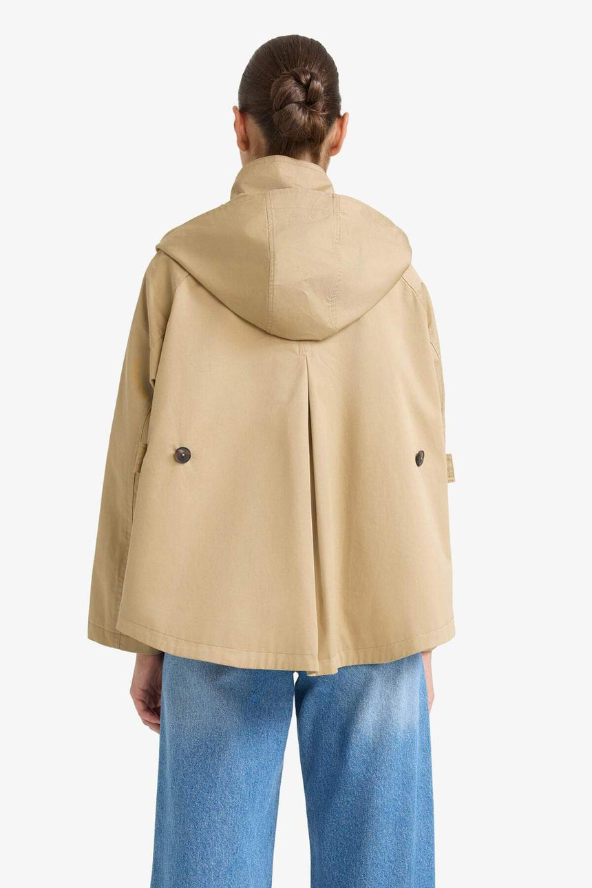 Defacto Kadın Trenchcoat E8584Ax - Açık Kahve