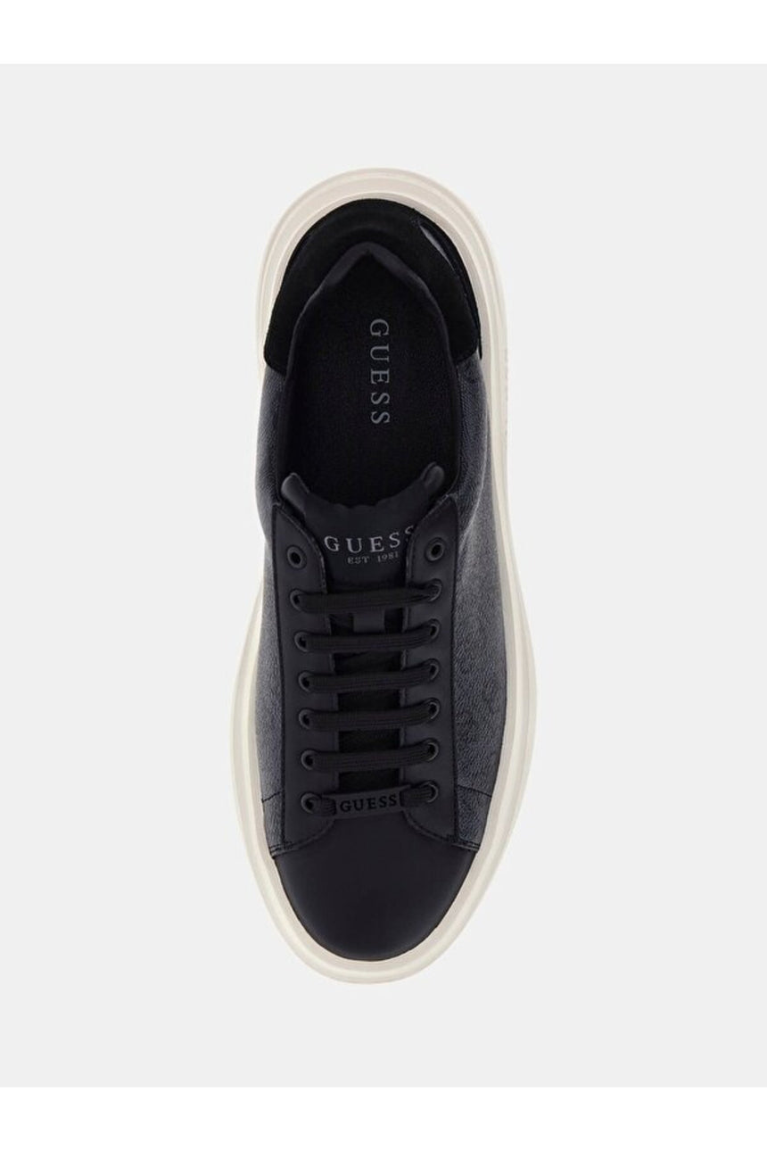 Guess Erkek Elba Sneaker Fmpvib - Siyah