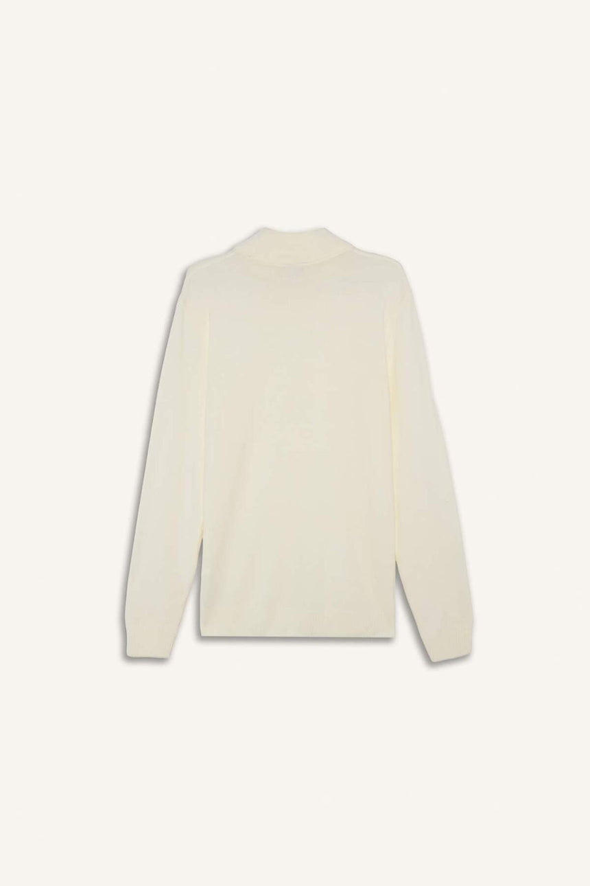 Defacto Erkek Pullover R1127Az - Ekru