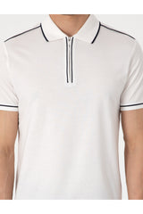Pierre Cardin 2131848 Erkek Polo Yaka T-Shirt - Ekru