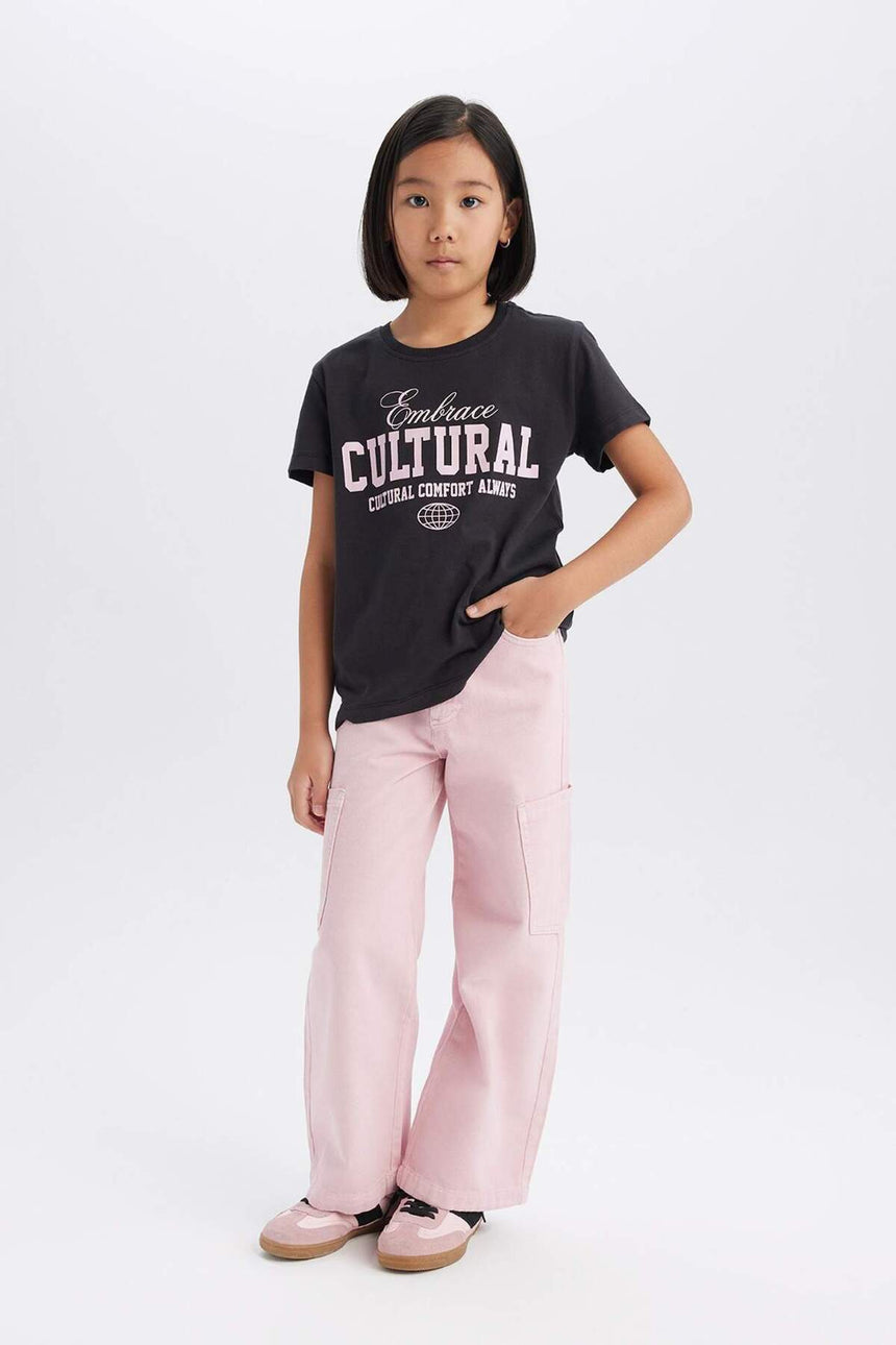 Defacto Çocuk Trousers C0451A8 - Açık Pembe