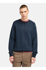 Timberland Erkek Exeter River Bisiklet Yaka Sweatshirt TBC0YHBAAIH1 - Lacivert