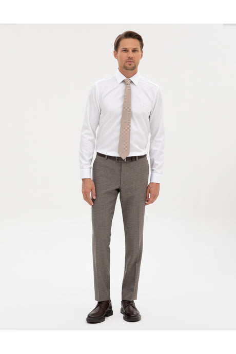 pierre cardin erkek dokuma gömlek  2325896 - Beyaz