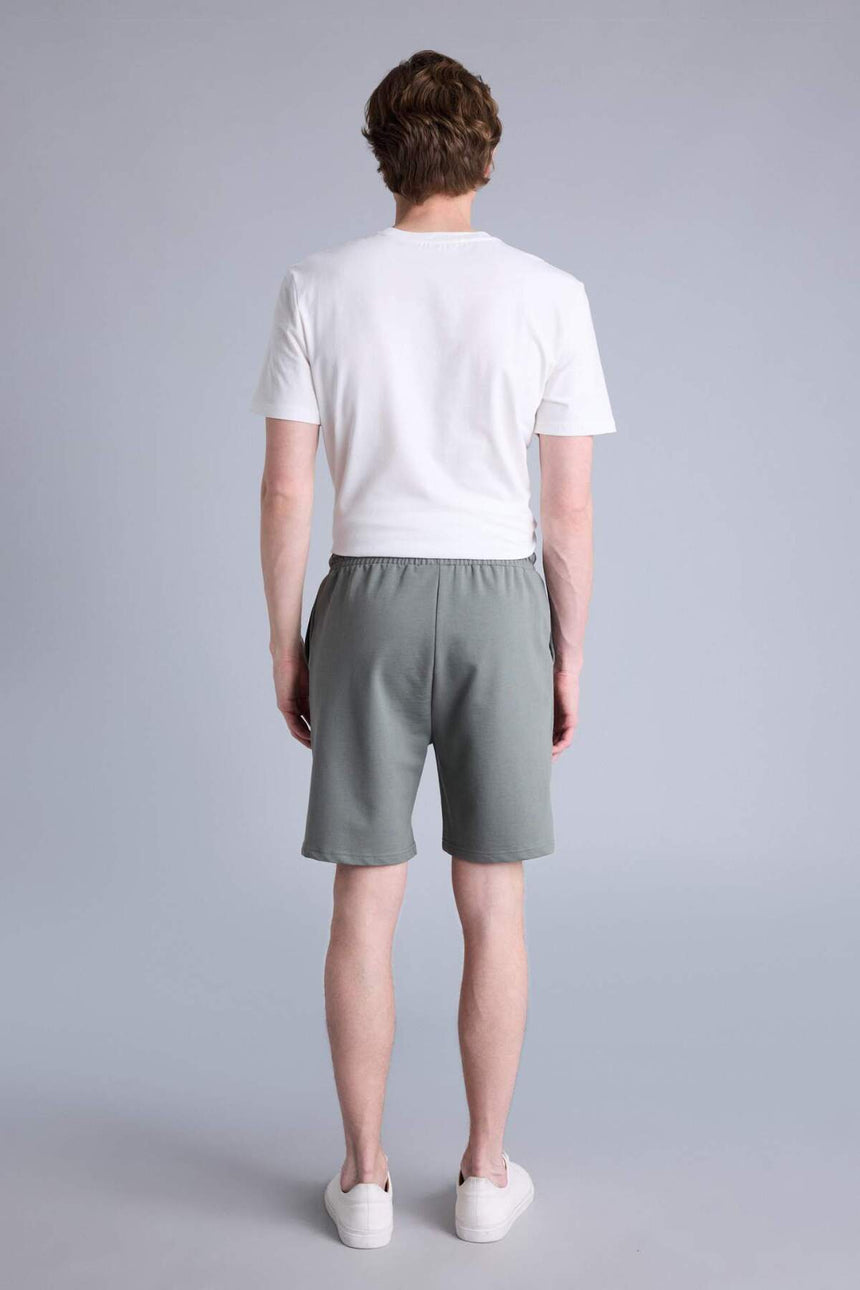 Defacto Erkek Short W1105AZ - Açık Haki Yeşili