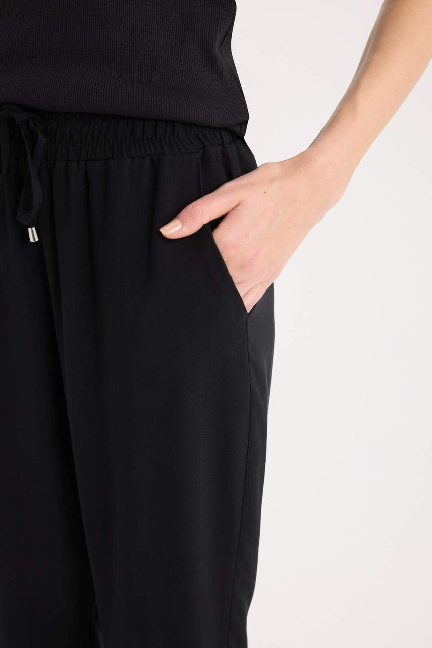 Defacto Kadın Trousers L3164Az - Siyah