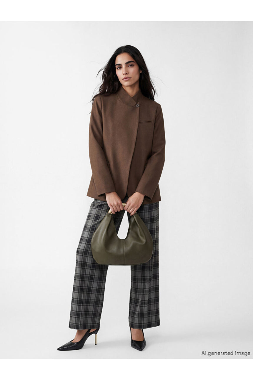 LCW KADIN S6B646B8 CKT,ELLA-CHIC - Kahverengi