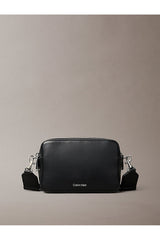 Calvin Klein Kadın WEBBING DOUBLE STRAP CAMERA BAG LV04F3165G - Siyah