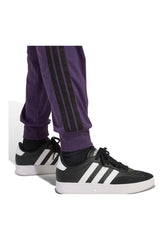 adidas 3-Stripes Single Jersey Kadın Jogger Eşofman Altı JX7591 - Mor