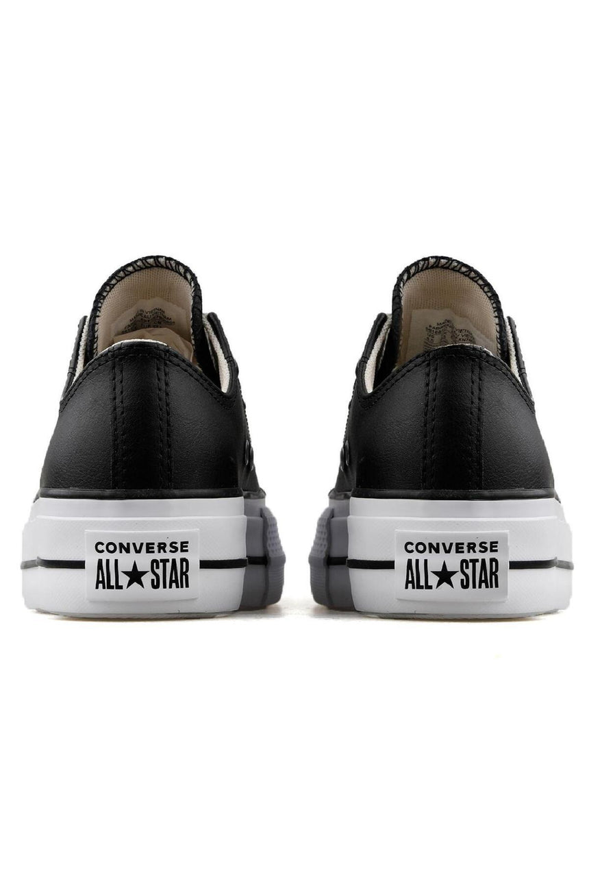 Converse Chuck Taylor All Star Leather Platform 561681C.001 - Sİyah - Beyaz
