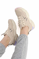 LUMBERJACK 4W DAKOTA PU 4PR SNEAKER - Bej/ Açık Kahverengi