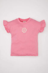 DeFacto Z9212A2 Çocuk T-Shirt - Açık Pembe