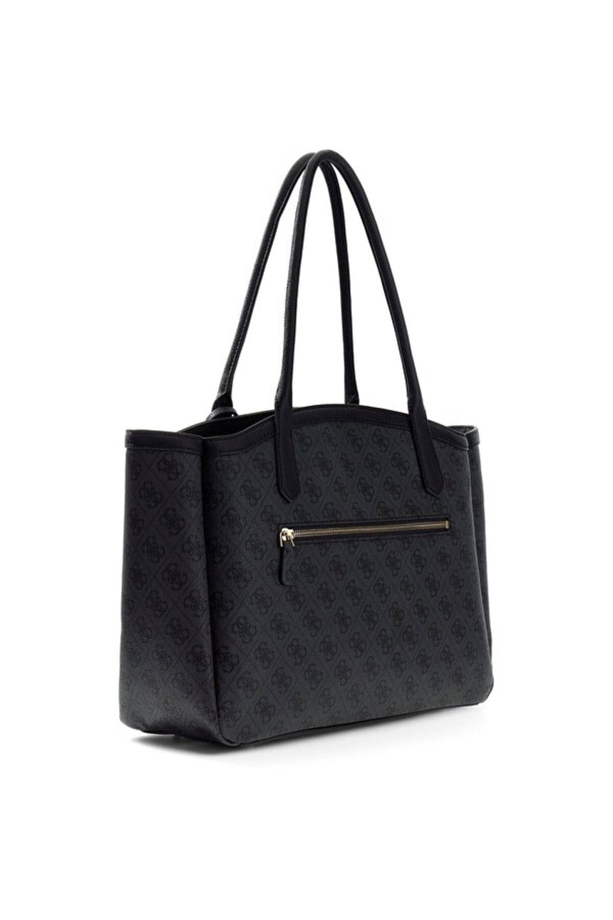 GUESS KADIN LINDSEY TOTE HWSG9749230 - Ekru/ Krem
