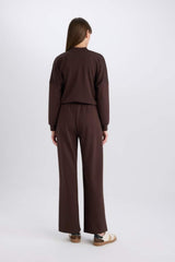 Defacto Kadın Trousers E5818Ax - Kahverengi