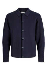 JACK&JONES JJELEGACY BLOCKING SWEAT HOOD NOOS 12271403 - Koyu Mavi