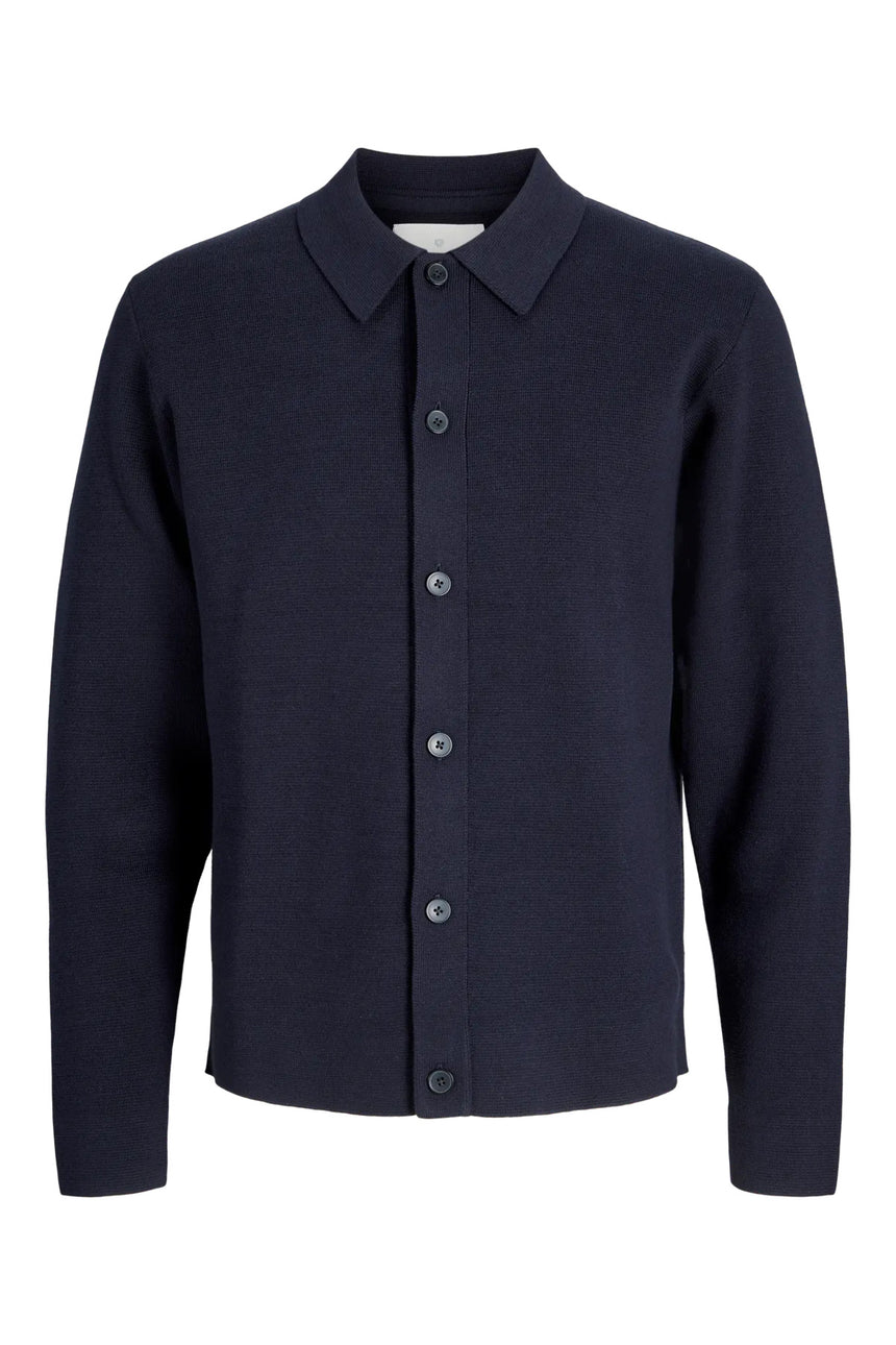 JACK&JONES JJELEGACY BLOCKING SWEAT HOOD NOOS 12271403 - Koyu Mavi