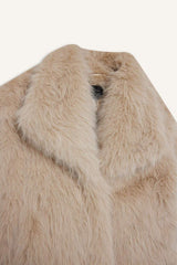 Defacto Kadın Faux Fur F2606Ax - Ekru