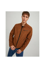 jack&jones erkek jacket 12147218 - Koyu Turuncu