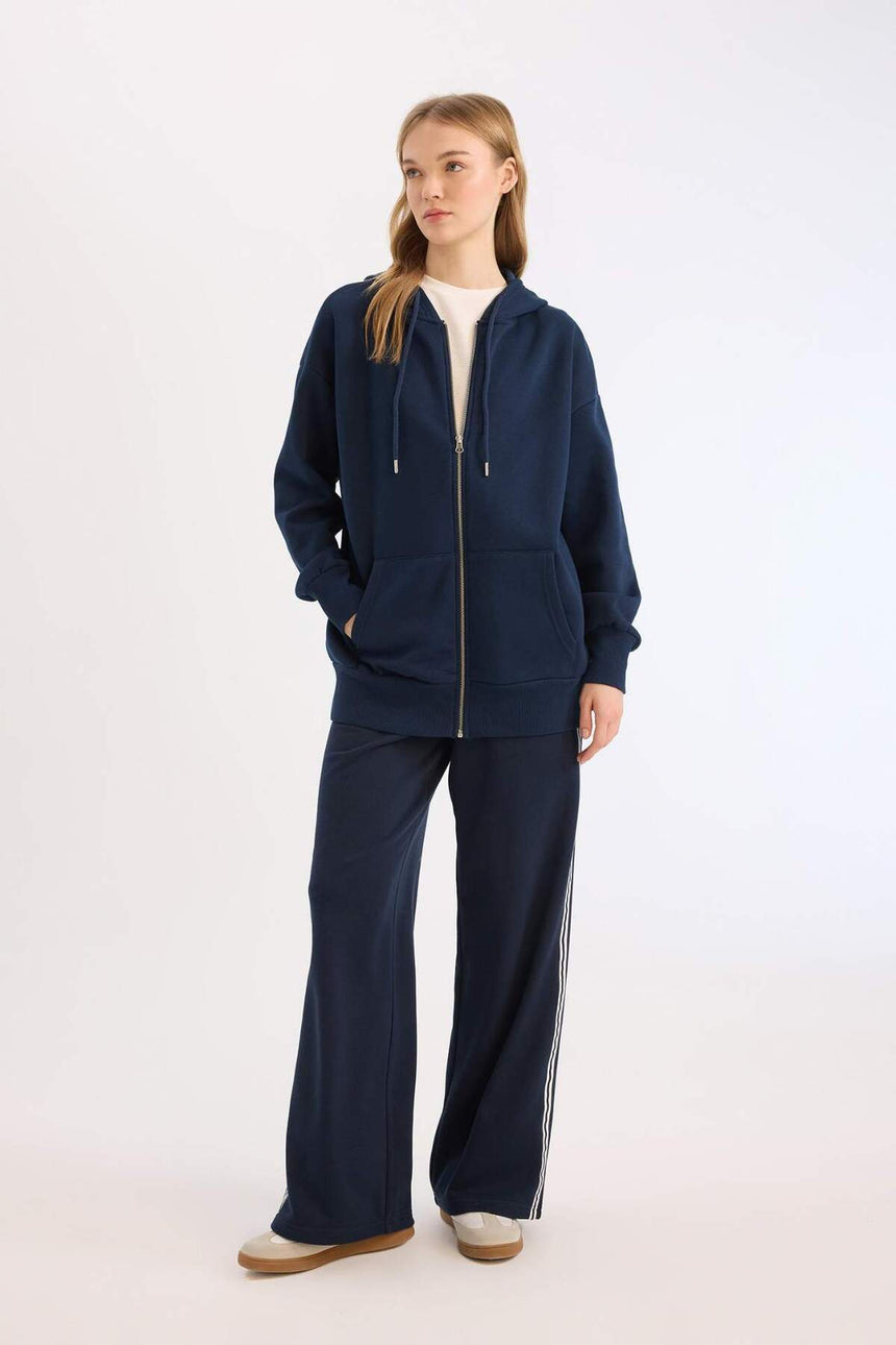 Defacto Kadın Trousers E5374Ax - Koyu Lacivert