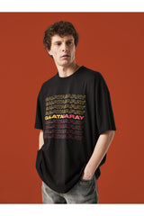 Galatasaray Erkek T-Shirt E251065 - Siyah