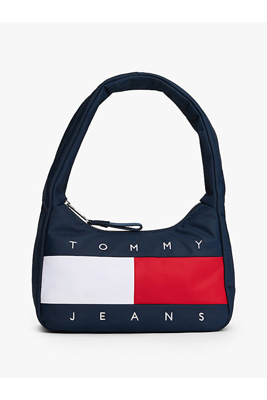 Tommy Hilfiger Kadın TJW ARCHIVE SHOULDER BAG AW0AW18074 - Mavi