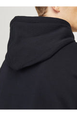 Jack & Jones Legacy Erkek Kapüşonlu Sweatshirt 12256590 - Siyah
