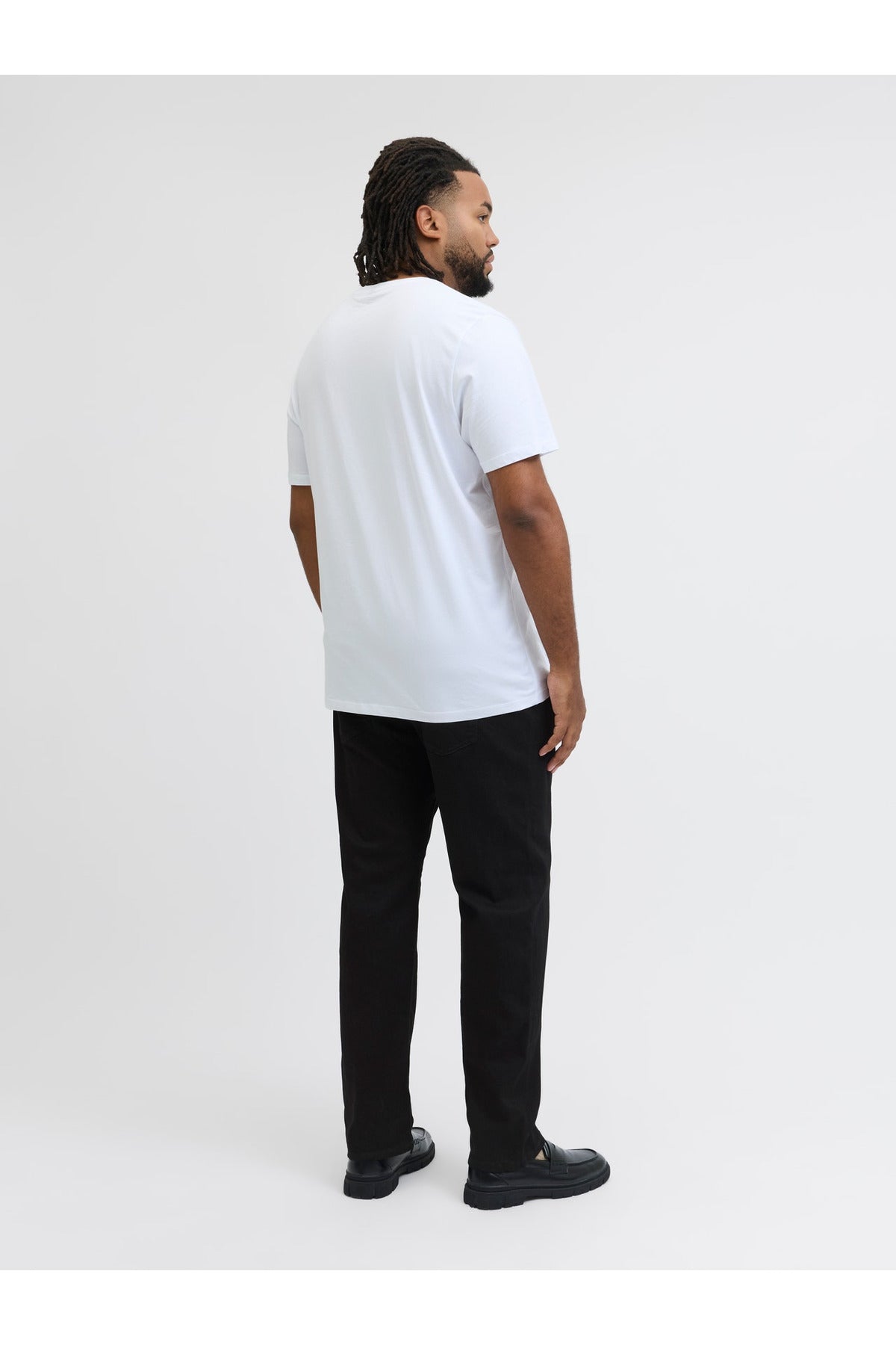 Jack & Jones Glenn Original Erkek Büyük Beden Jean Pantolon 12288380 - Siyah