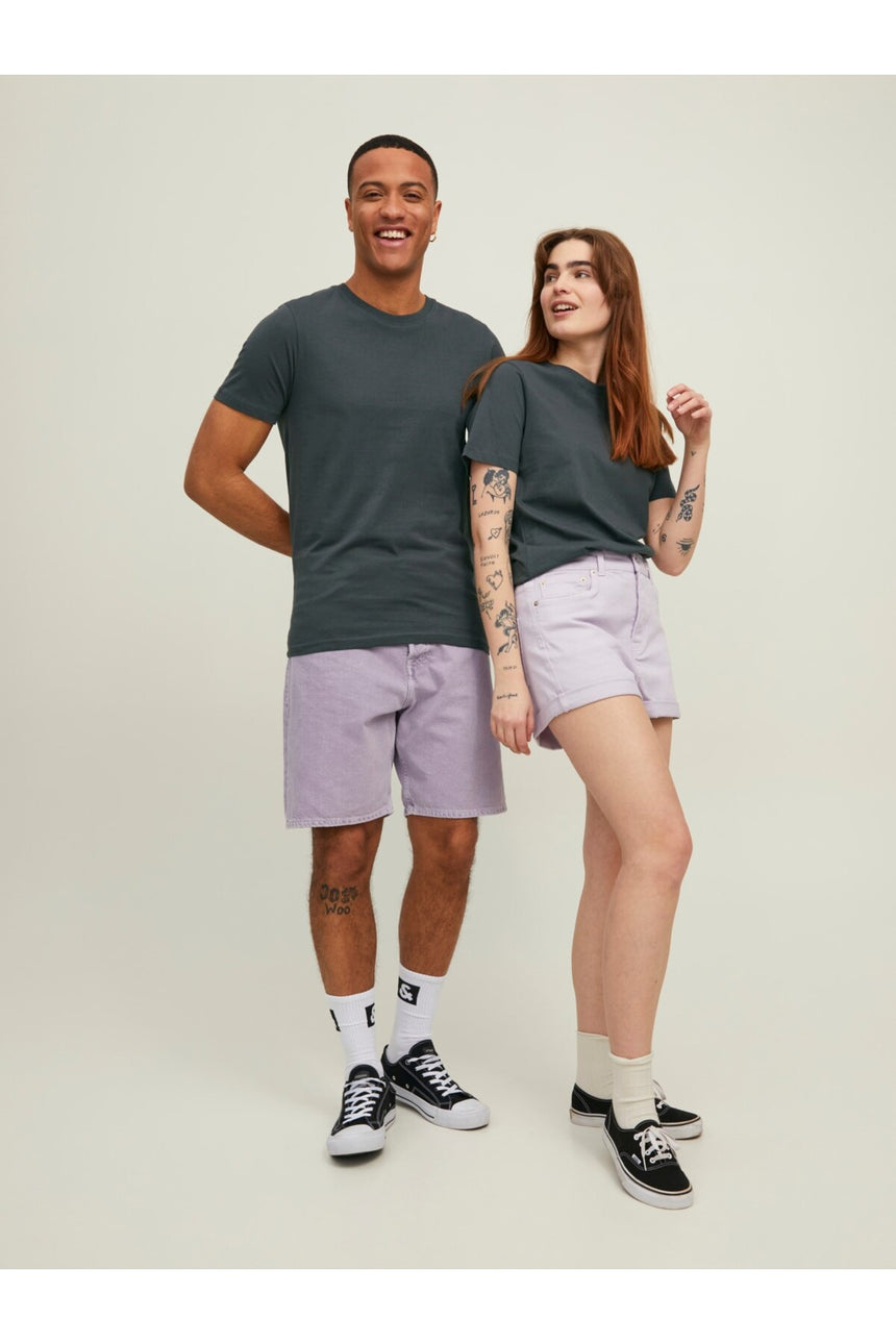 JACK&JONES ESSENTIALS JJEORGANIC BASIC TEE SS O-NECK NOOS - Gri