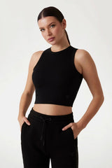 GUESS KADIN EDIE TANK TOP V3GP19K8RT2 - Siyah