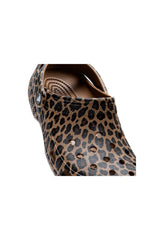 CROCS UNISEX Classic Animal Clog 211800 - Kahverengi/ Leopar