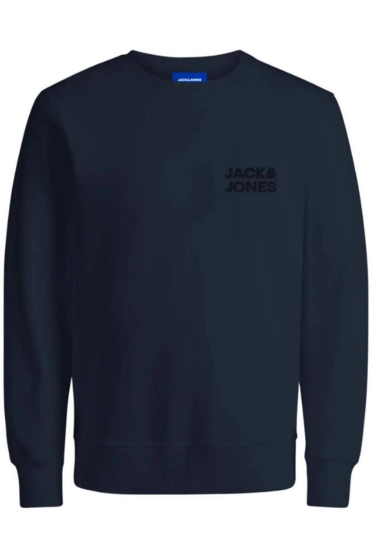 JACK&JONES SWEAT 12290659 - Koyu Lacivert
